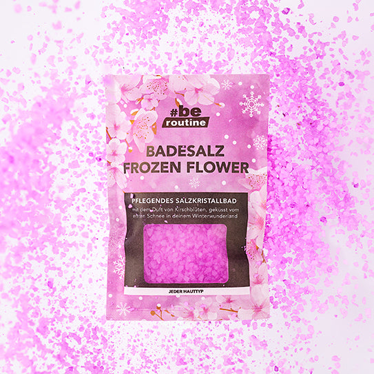 Badesalz Frozen Flower