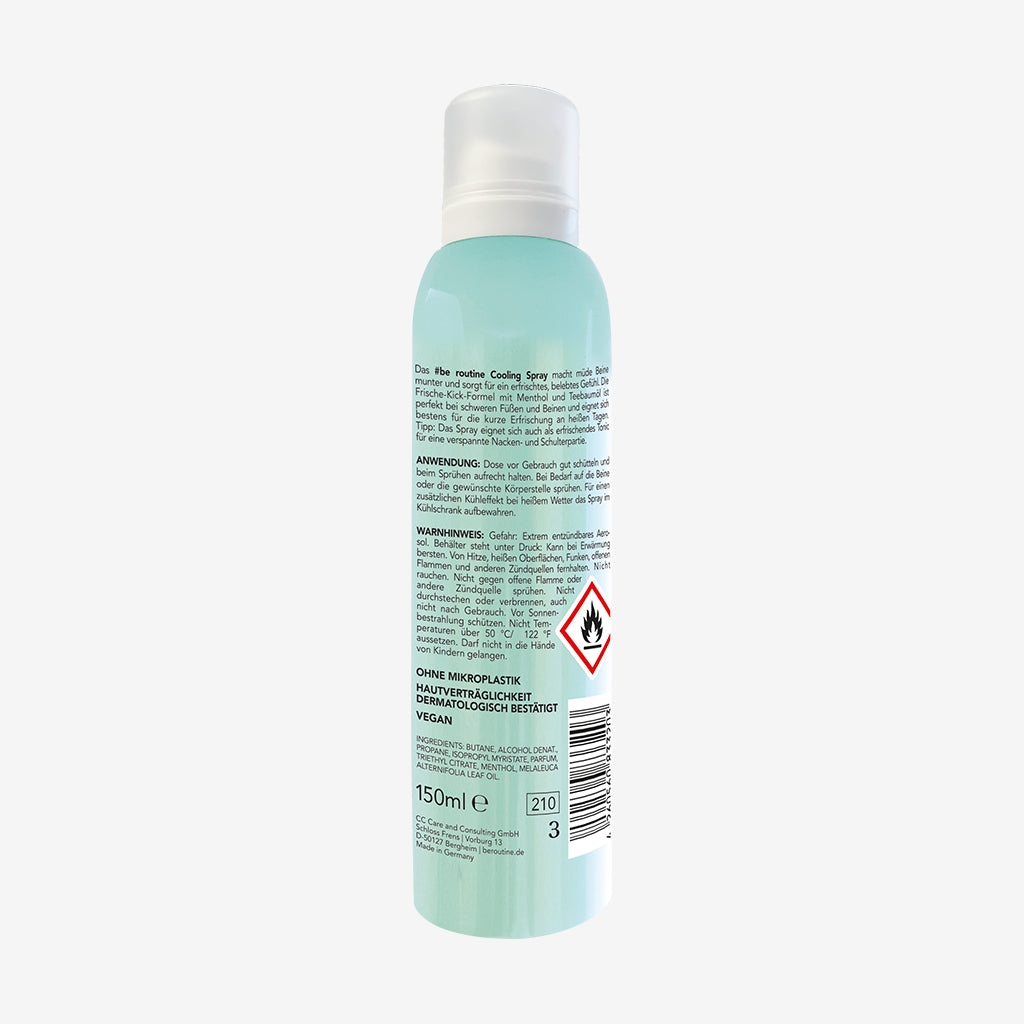 be routine, Cooling Spray